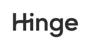 Hinge-deittisovelluksen logo