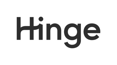 Hinge-deittisovelluksen logo