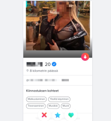 tinder profiilin laatu