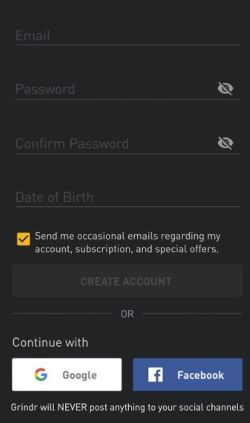 Grindr Kirjaudu